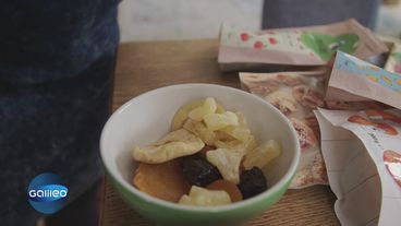 Crunchy statt weich: Gepufftes Obst