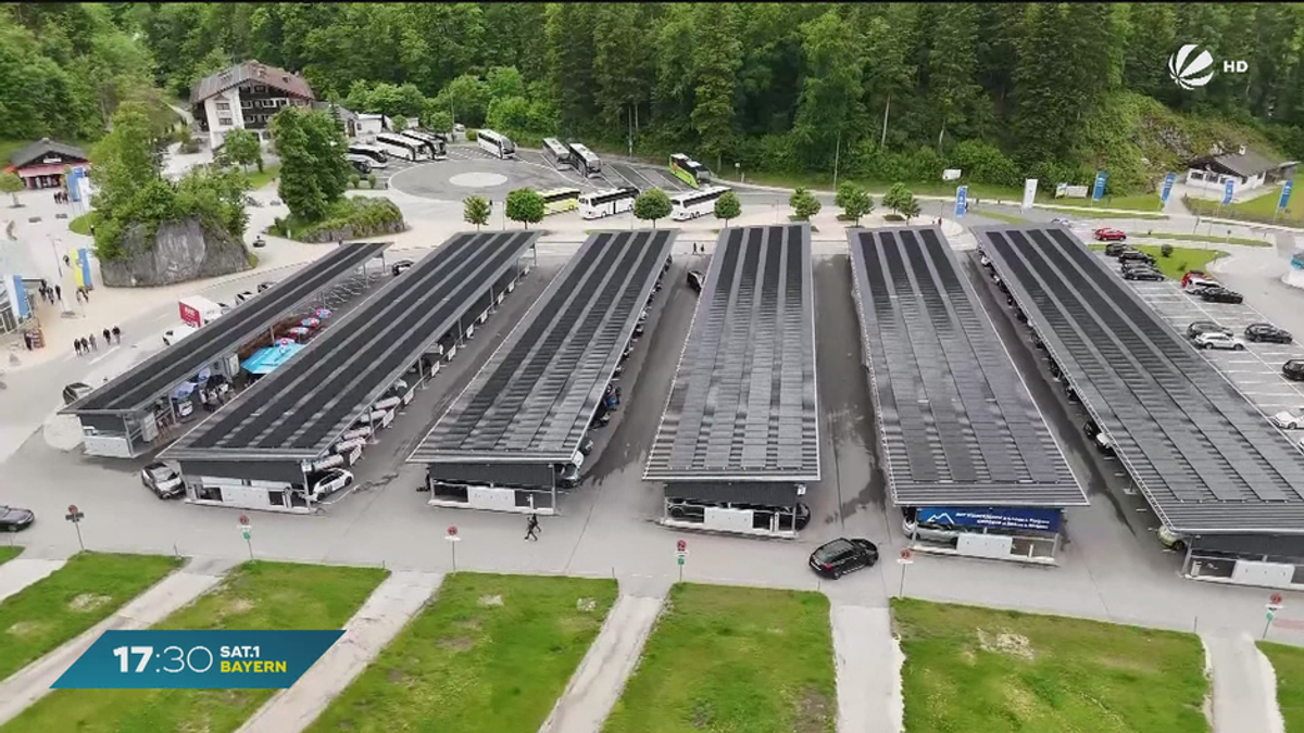 Schattenparkplatz mit gutem Zweck: Besonderer Solarstrom-Ansatz in Schönau