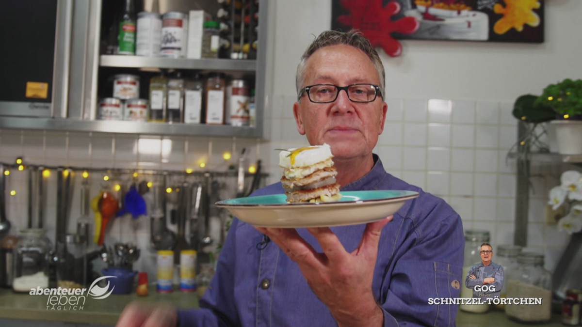 Kann das schmecken? Eine Torte der ganz anderen Art: Eine Schnitzeltorte