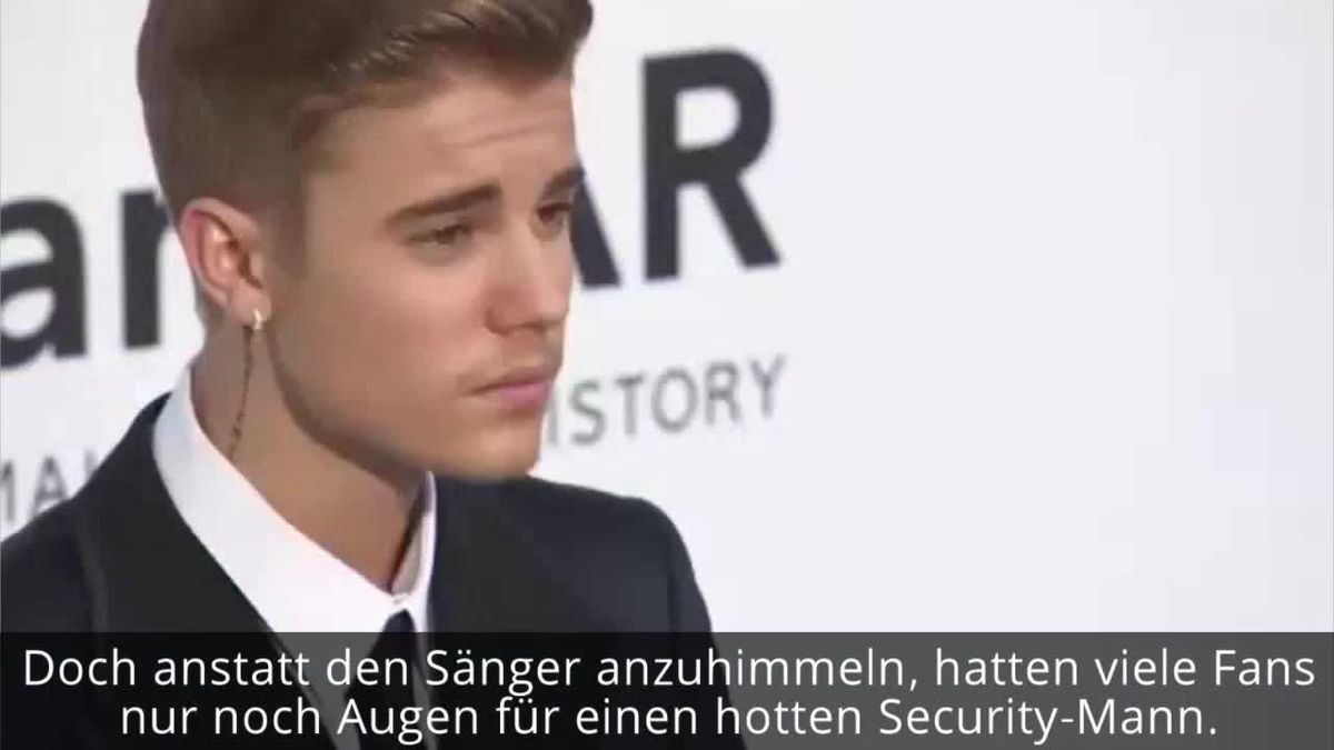 Heißer als Justin Bieber: So hot ist sein Security guard