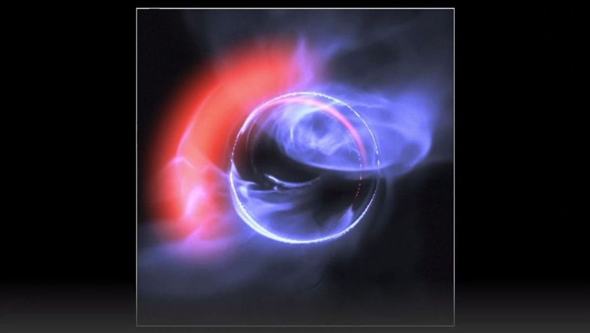 Forscher gelingen erstmals Aufnahmen vom Rand eines Schwarzen Lochs