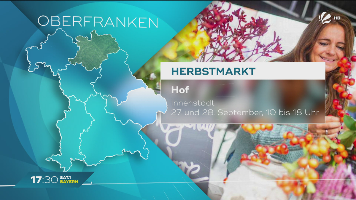 Mein Bayern erleben – Freizeittipps: Mainfranken-Messe bis Erntedankmarkt