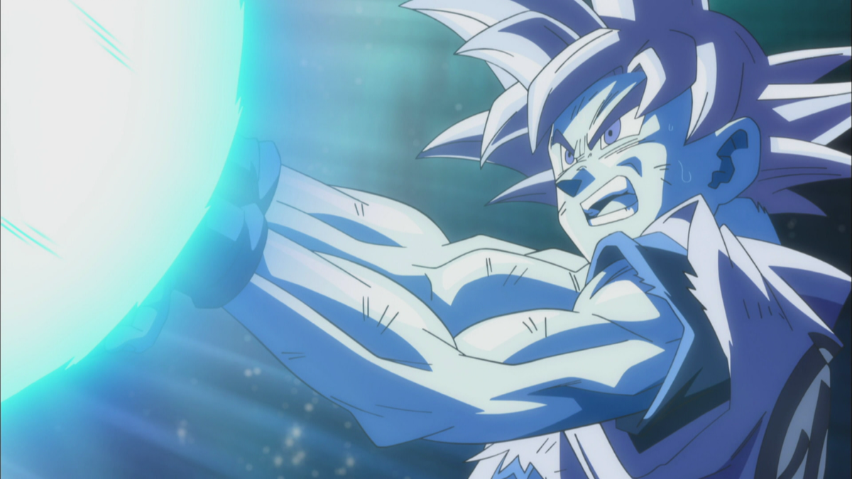 Los, Goku! Übertriff den Super Saiyajin Gott!