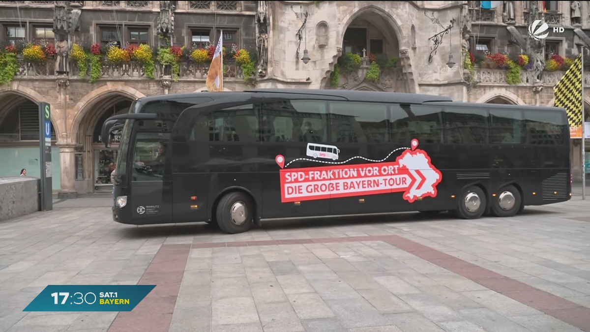 SPD startet Herbstklausur: mit dem Bus quer durch Bayern