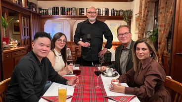 Ein Bergfest mit Wisky im "Gasthof zur Ziegelhütte"