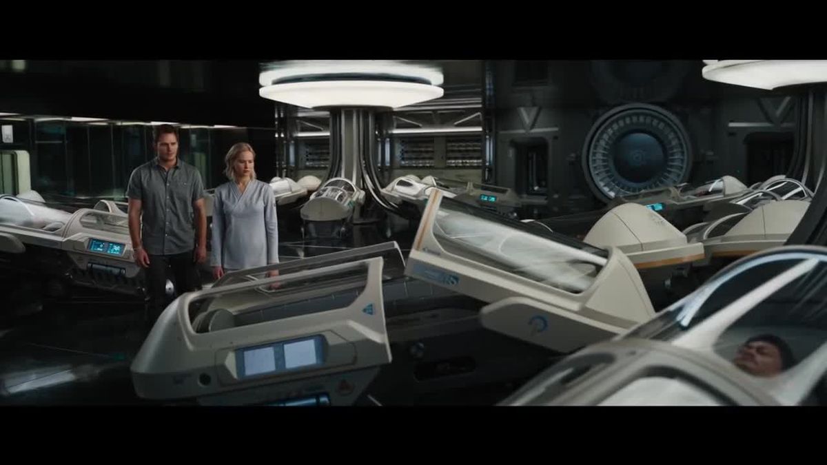 Passengers Trailer mit Jennifer Lawrence und Chris Pratt