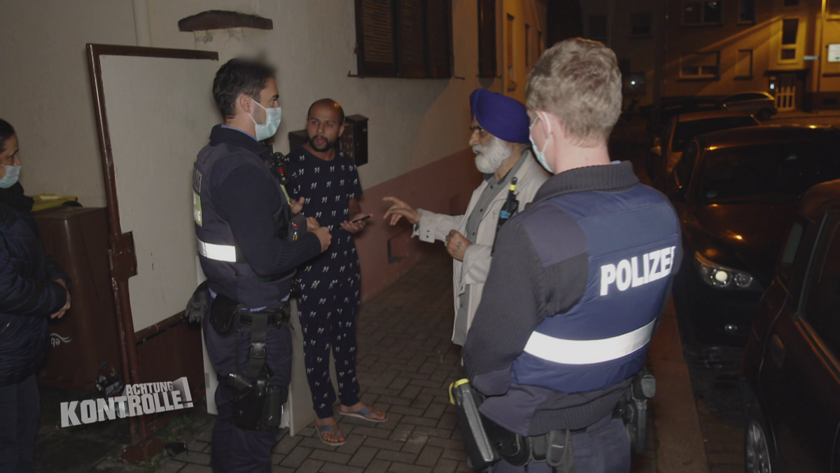 Auf nächtlicher Polizeistreife in Worms 