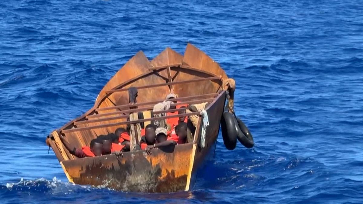 Europas Migrationskrise vor Lampedusa