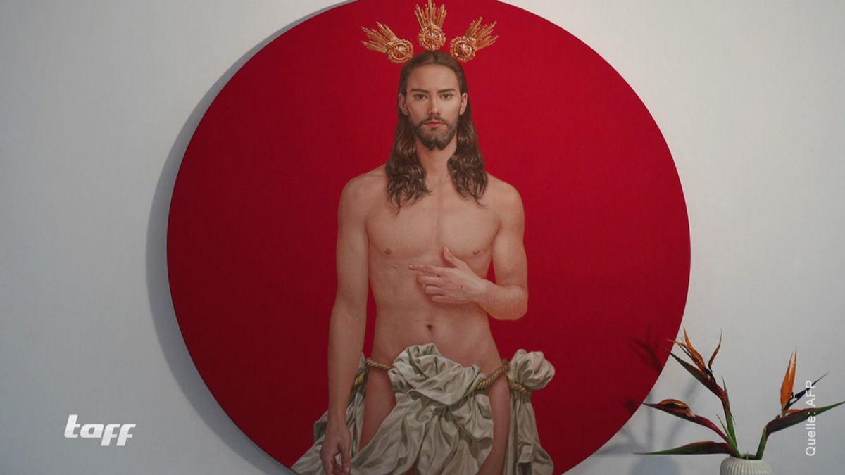 Streit um Kunstwerk: Wie sexy darf Jesus eigentlich sein?