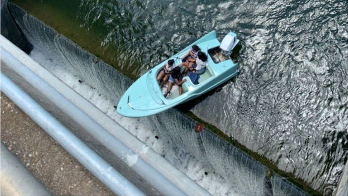 Dramatische Szenen an Staudamm: Bootstour endet beinahe tödlich