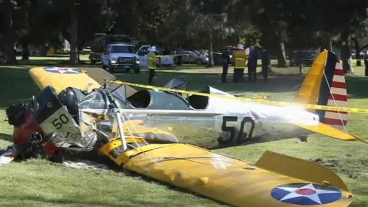 Harrison Ford bei Flugzeugabsturz verletzt