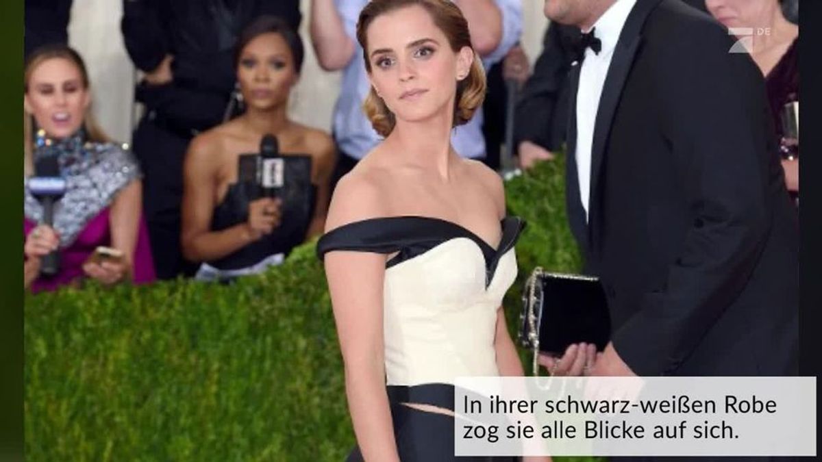 Emma Watson: Das ist die Botschaft hinter ihrer sexy Robe