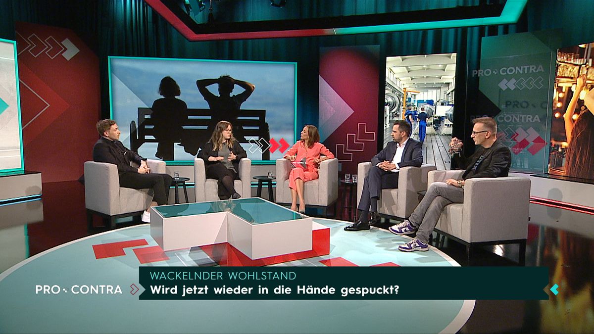 Pro und Contra: Wackelnder Wohlstand – Wird jetzt wieder in die Hände gespuckt?