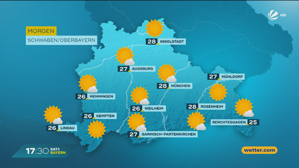 Das Bayern-Wetter vom 26.08.2025: Wieder Regen in Sicht?