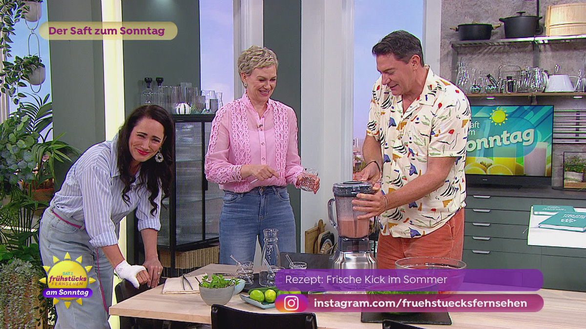 Der Saft zum Sonntag: Frische Kick im Sommer