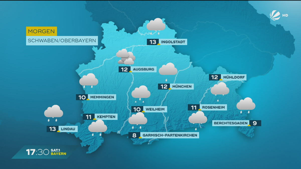 Das Bayern-Wetter vom 07.05.2025: Wechselhaft im Freistaat