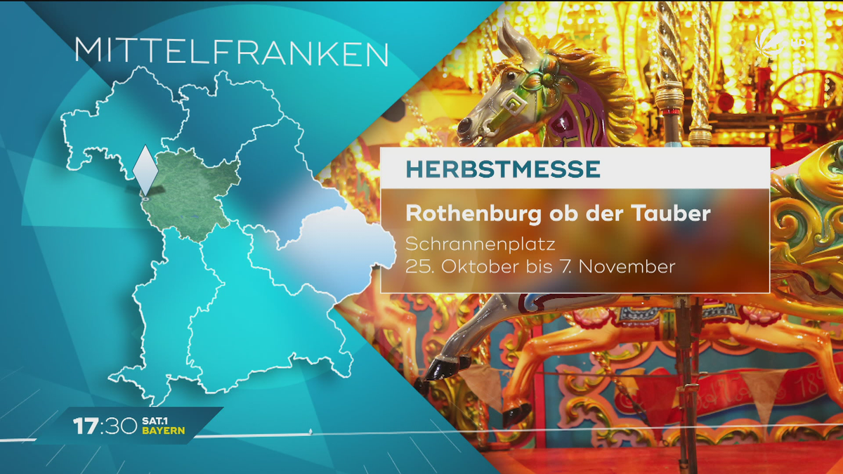 Mein Bayern erleben – Freizeittipps: Geistermeile bis Töpfermarkt