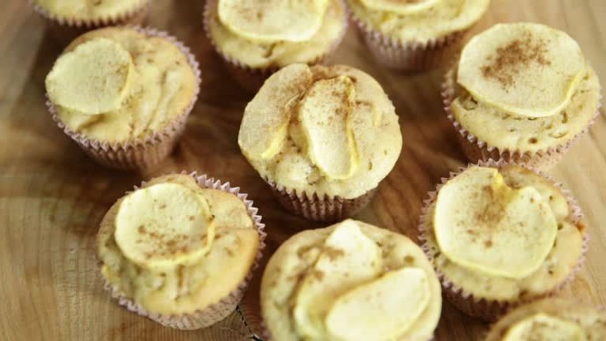 Apfelkuchen in Mini: Das Rezept zum Nachbacken