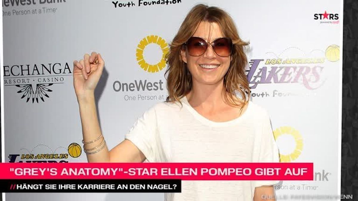 Gibt Greys Anatomy-Star Ellen Pompeo ihre Schauspielkarriere auf?