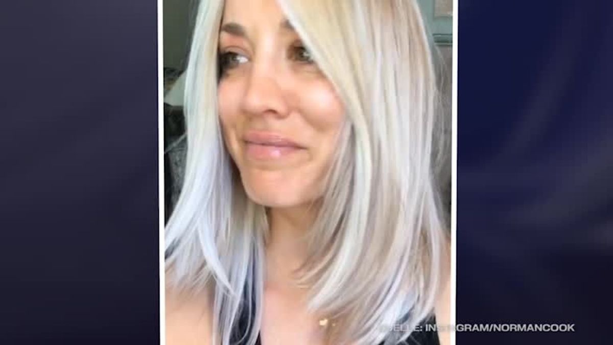 Das sind aber tieeefe Einblicke: Kaley Cuoco zeigt ihren sexy Spitzen-BH