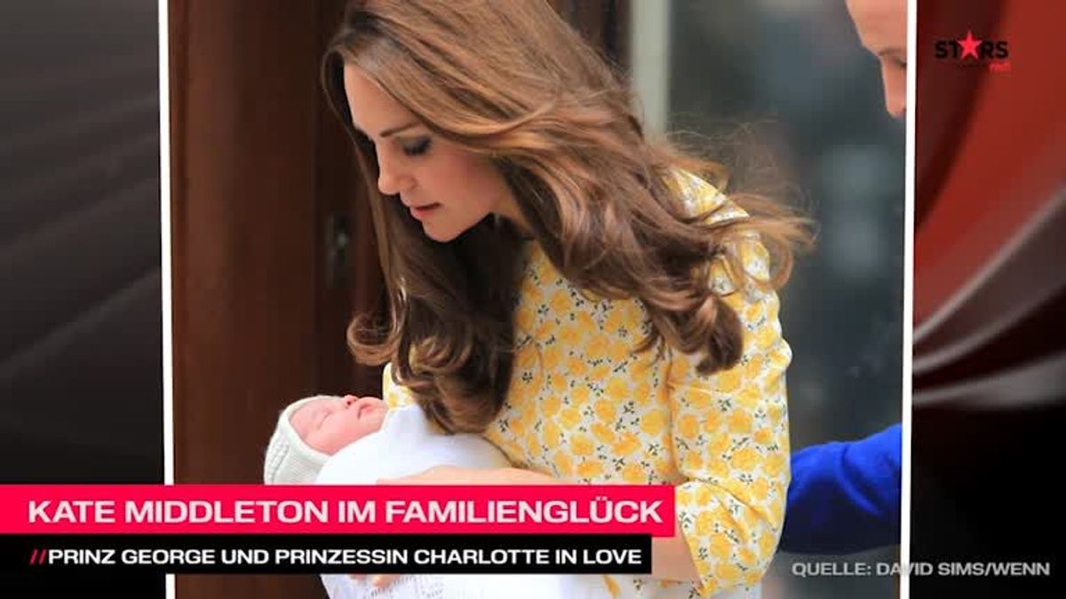 Kate Middleton im Familienglück