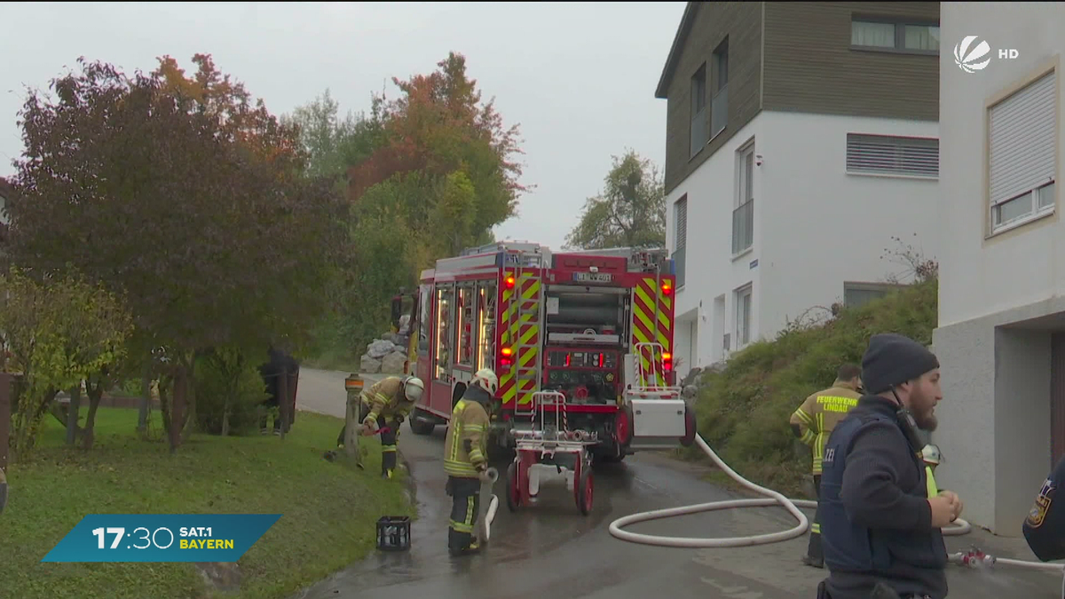 Brand in Lindauer Flüchtlingsunterkunft: Ein Bewohner leicht verletzt