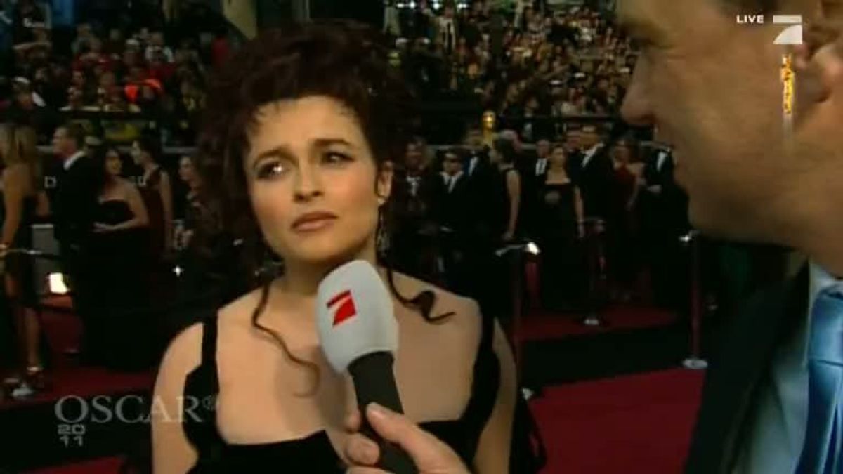 Oscar Red Carpet: Helena Bonham-Carter