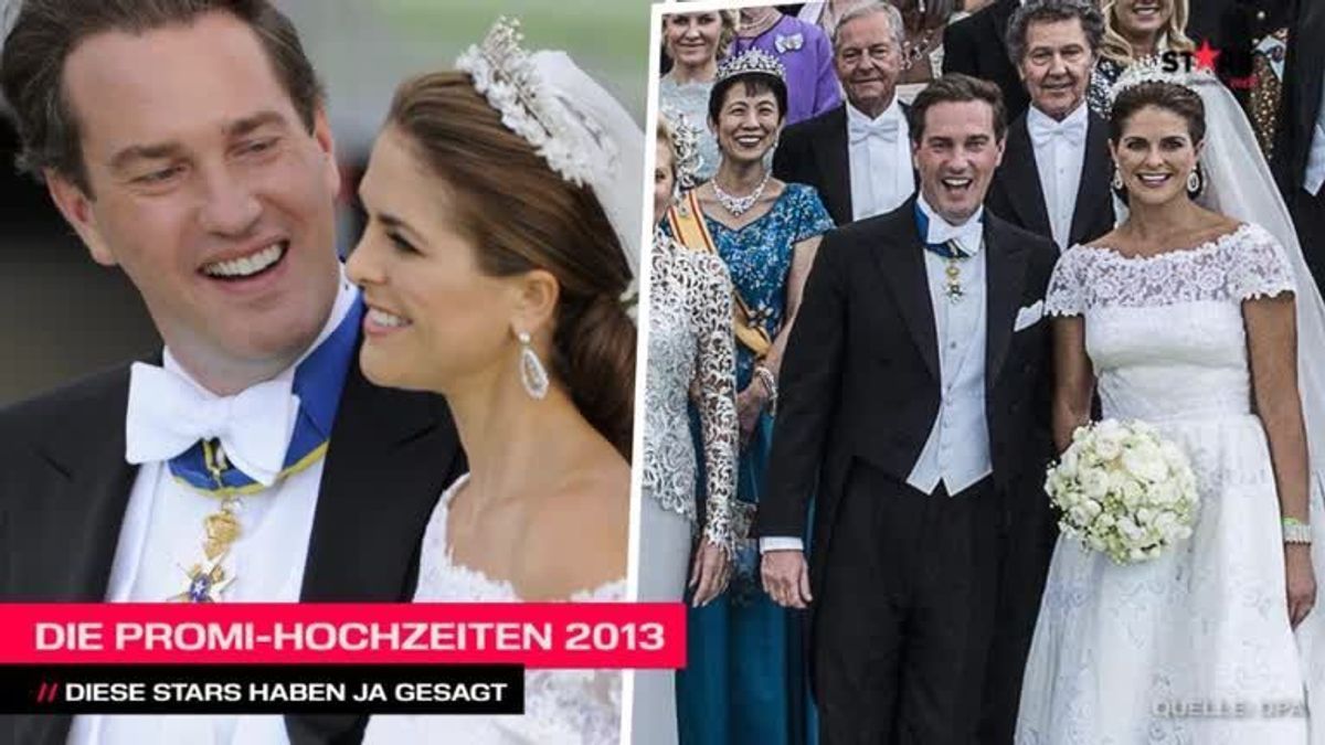 Die Promi-Hochzeiten 2013