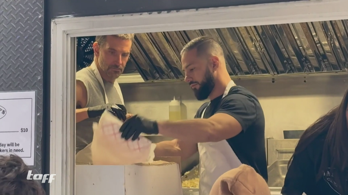 Bradley Cooper verkauft Sandwiches im eigenen Foodtruck!