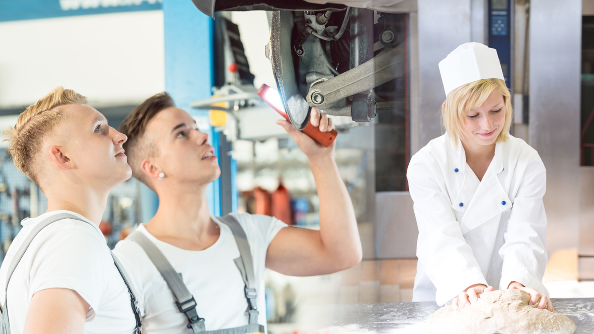 Handwerksjobs werden immer beliebter