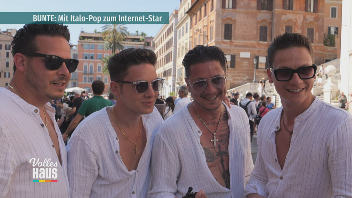 BUNTE - live: Mit Italo-Pop zum Internet-Star