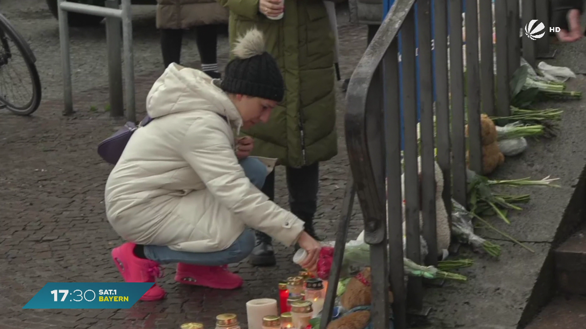 Schock, Wut und Trauer: Aschaffenburg nach der Messerattacke