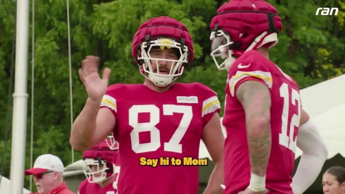 Kelce verkabelt im Chiefs-Training: Entertainment pur!