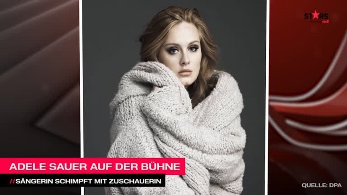 Ein Fan macht etwas total Normales, doch dann rastet Adele völlig aus