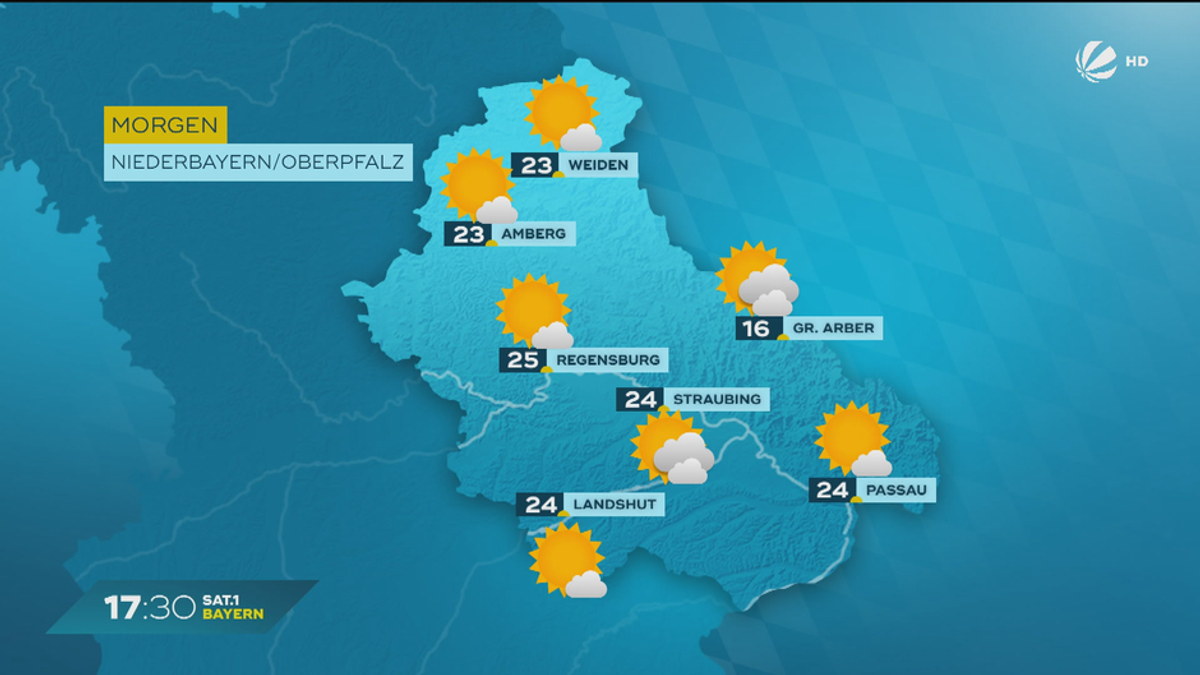 Das Bayern-Wetter vom 21.08.2024: Erneute Hitzewelle?