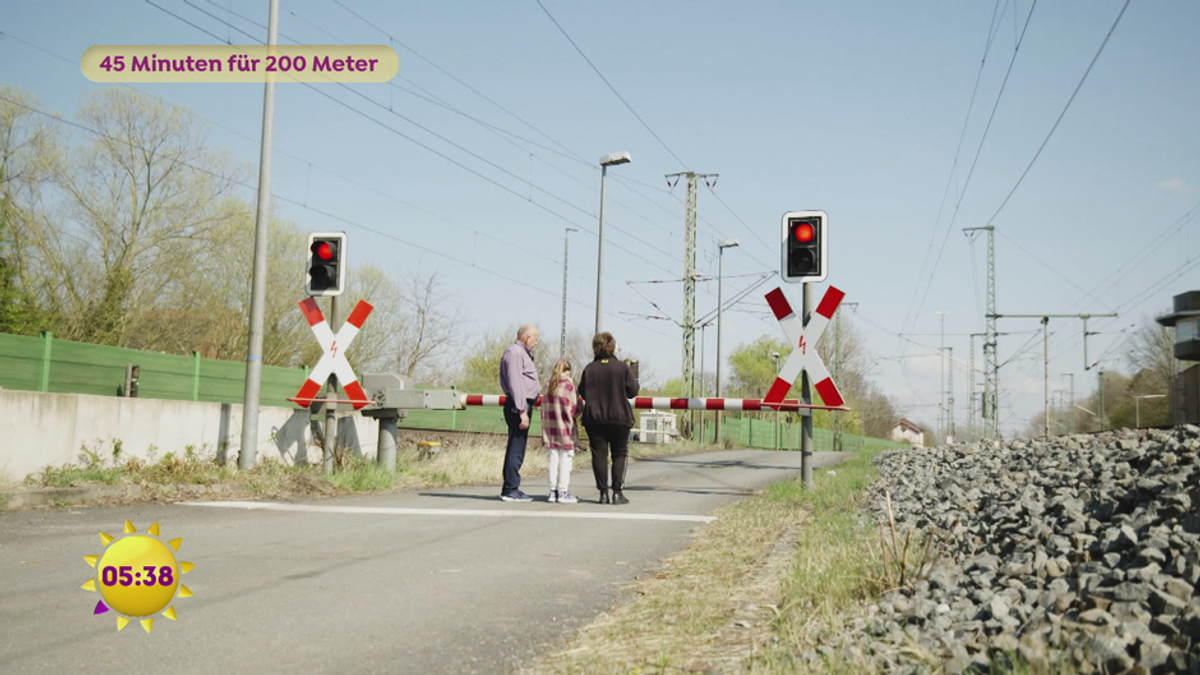 45 Minuten für 200 Meter