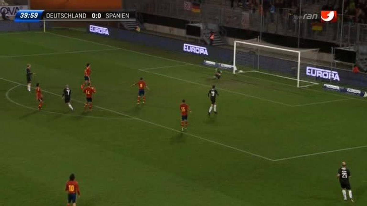 Jahrhundertspiel Spanien Tore