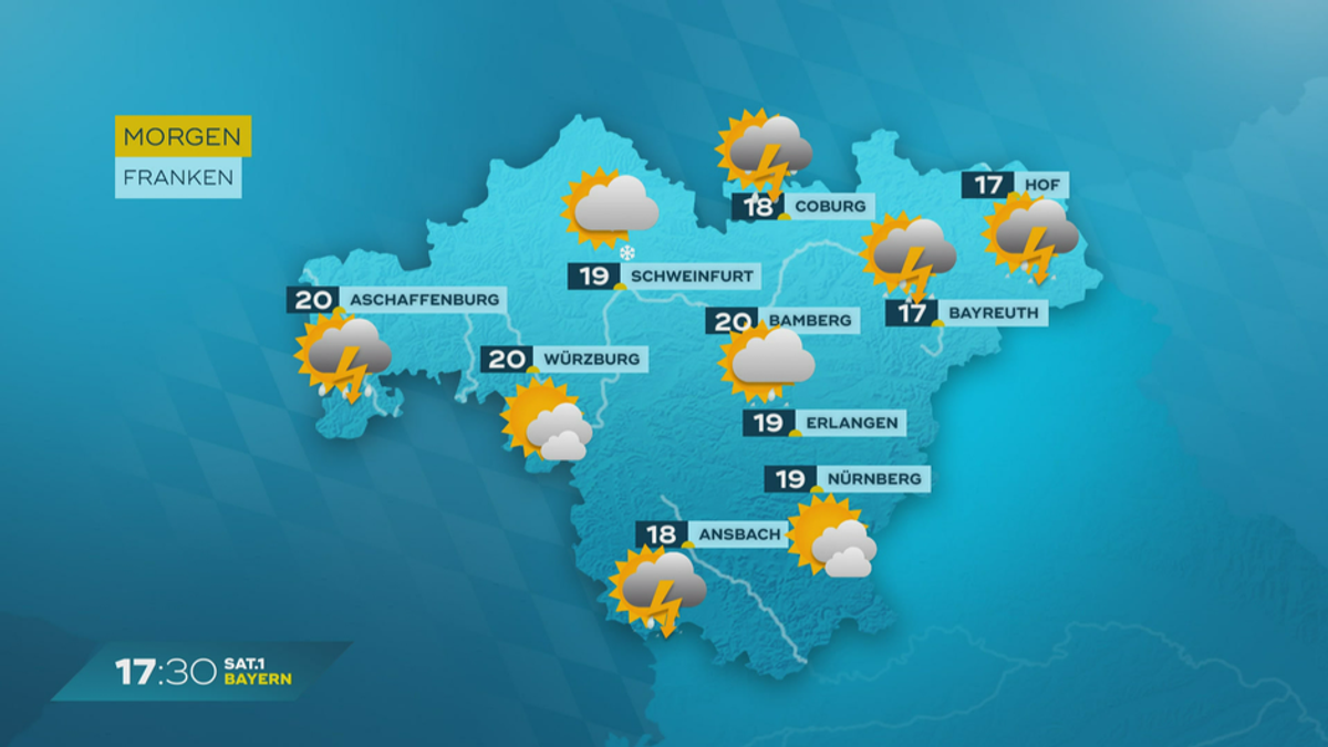 Das Bayern-Wetter vom 29.05.2024: Bleibt es trocken?