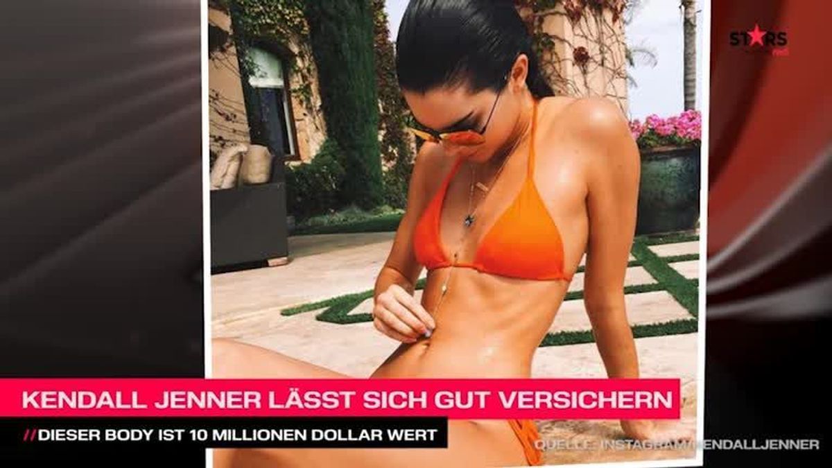Kendall Jenner lässt sich gut versichern