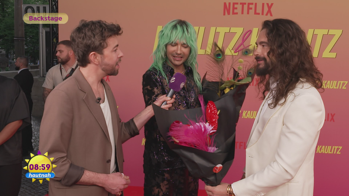 Backstage: Bill und Tom Kaulitz