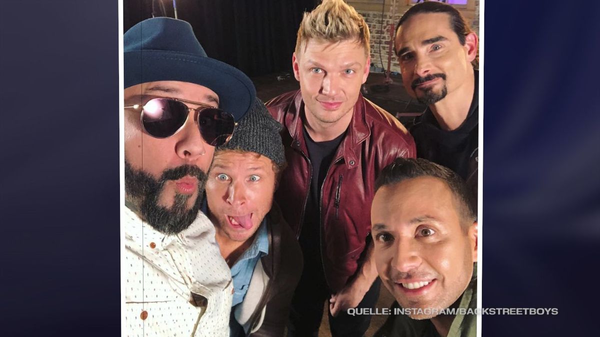 "Backstreet Boys" treten als "Spice Girls" auf