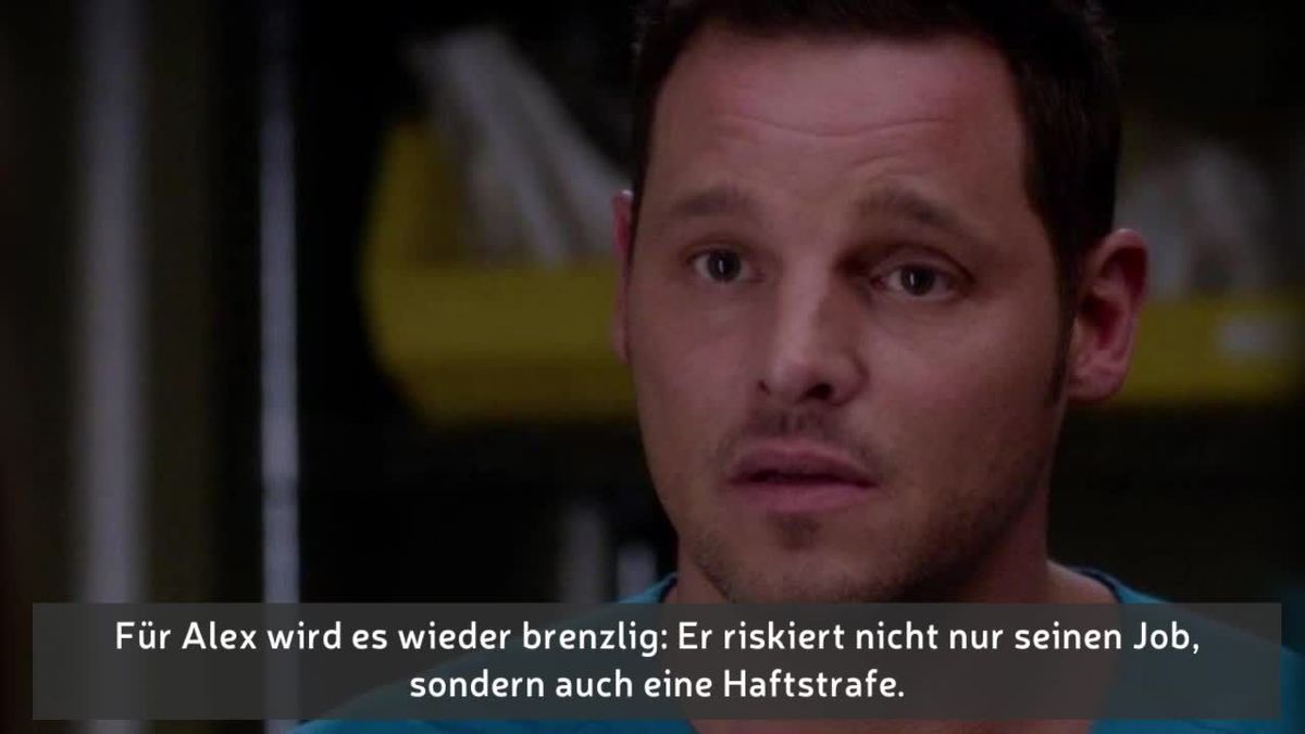 Grey's Anatomy: Hat Alex nichts aus seinem Prozess gelernt?“