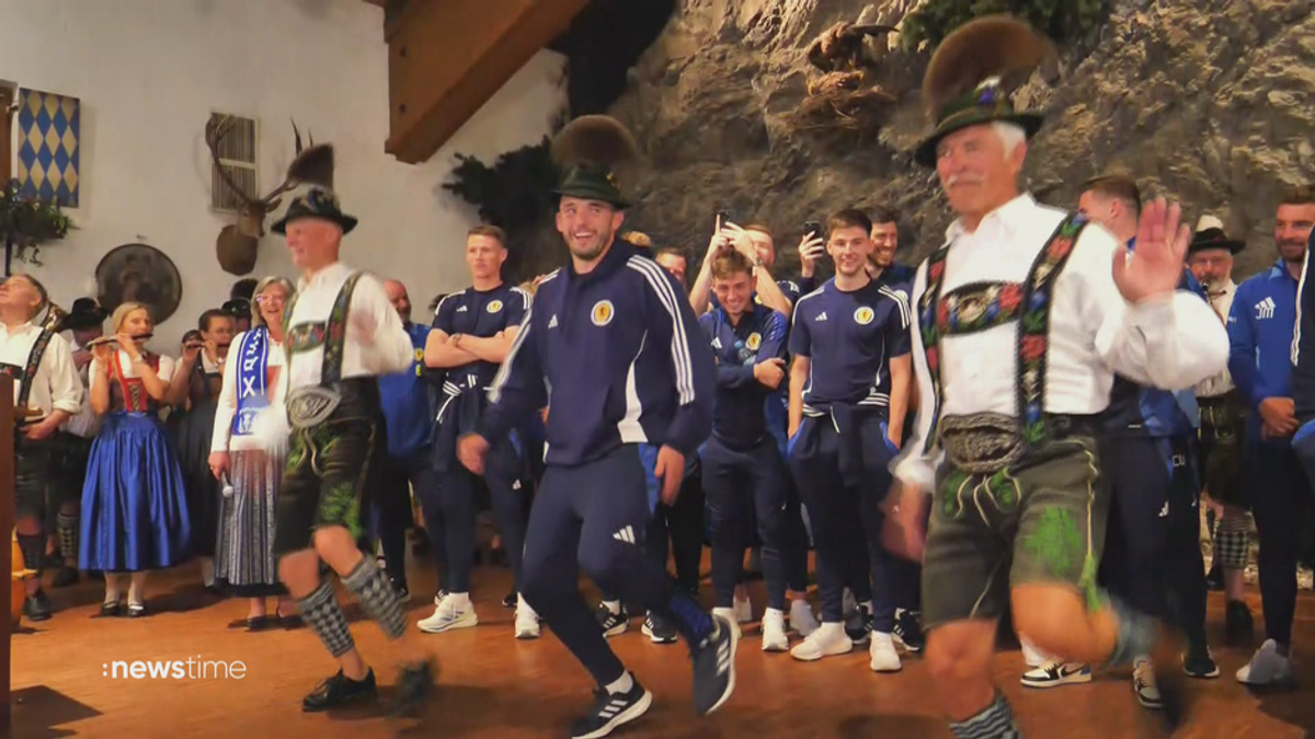 Fußball-EM: Deutsche Elf macht sich warm fürs Eröffnungsspiel gegen Schottland