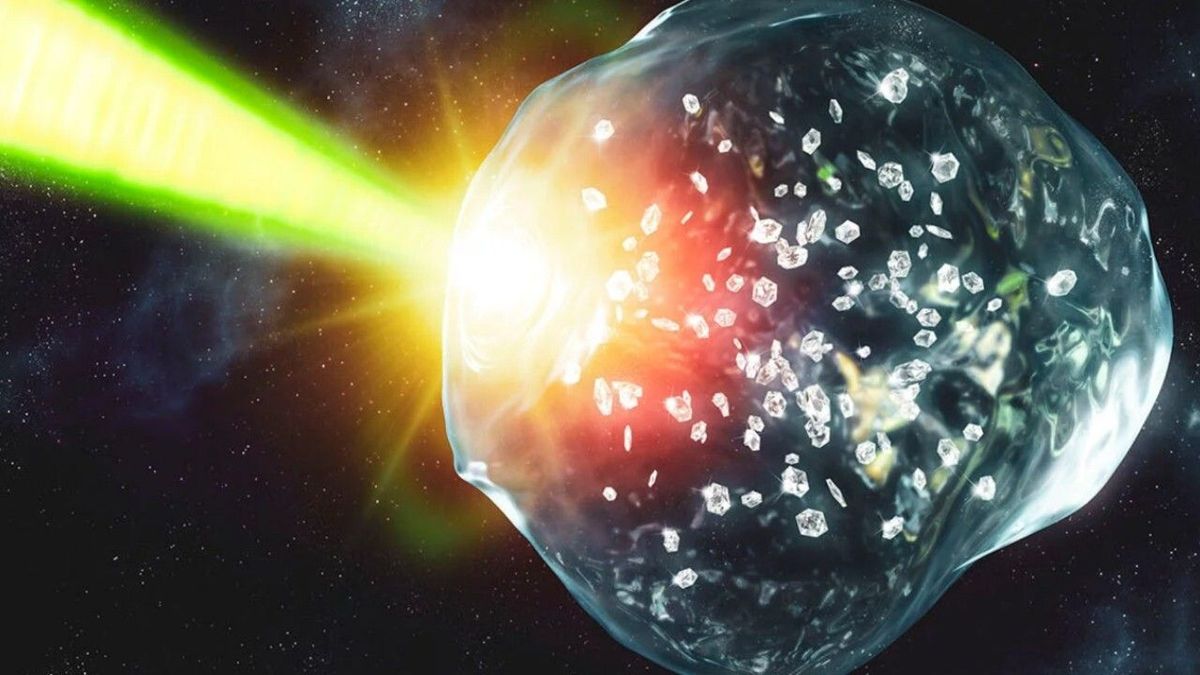 Durchbruch im Umweltschutz? Superlaser verwandelt Plastikmüll in Diamanten