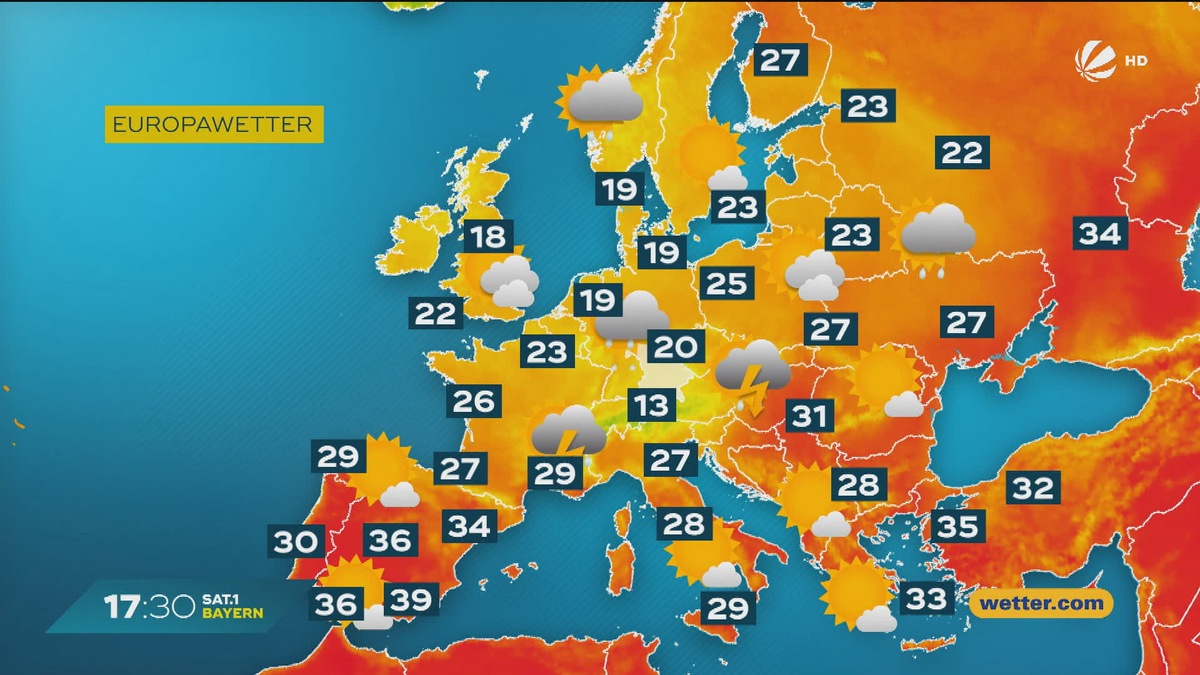 Das Bayern-Wetter vom 04.08.2025: Kommt der Sommer zurück?