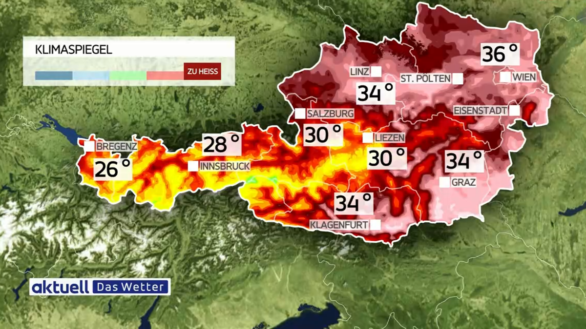 Aktuell: Das Wetter vom 25.06.2025