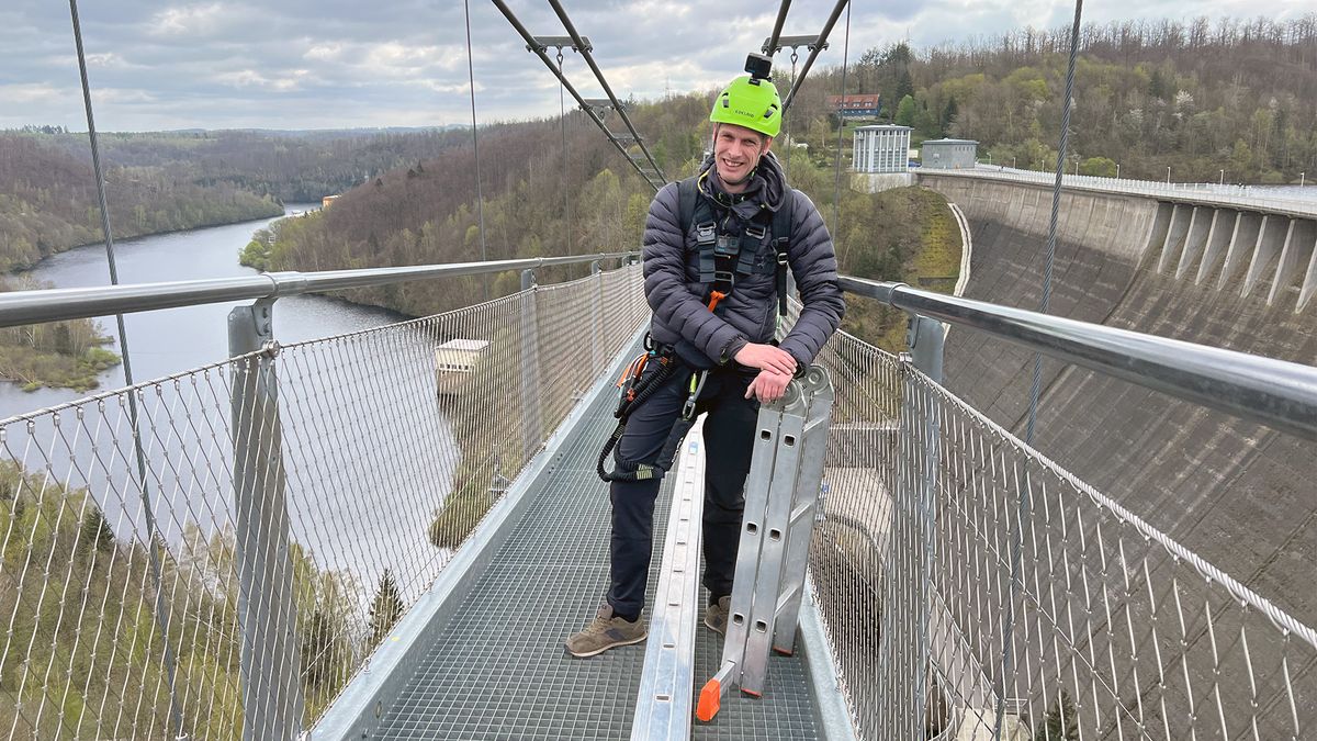 Sprung 100 Meter in die Tiefe – Sicherheitscheck bei Harzdrenalin