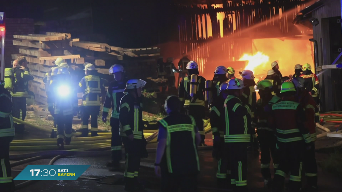 Landkreis Regen: Brand in Sägewerk verursacht hohen Schaden