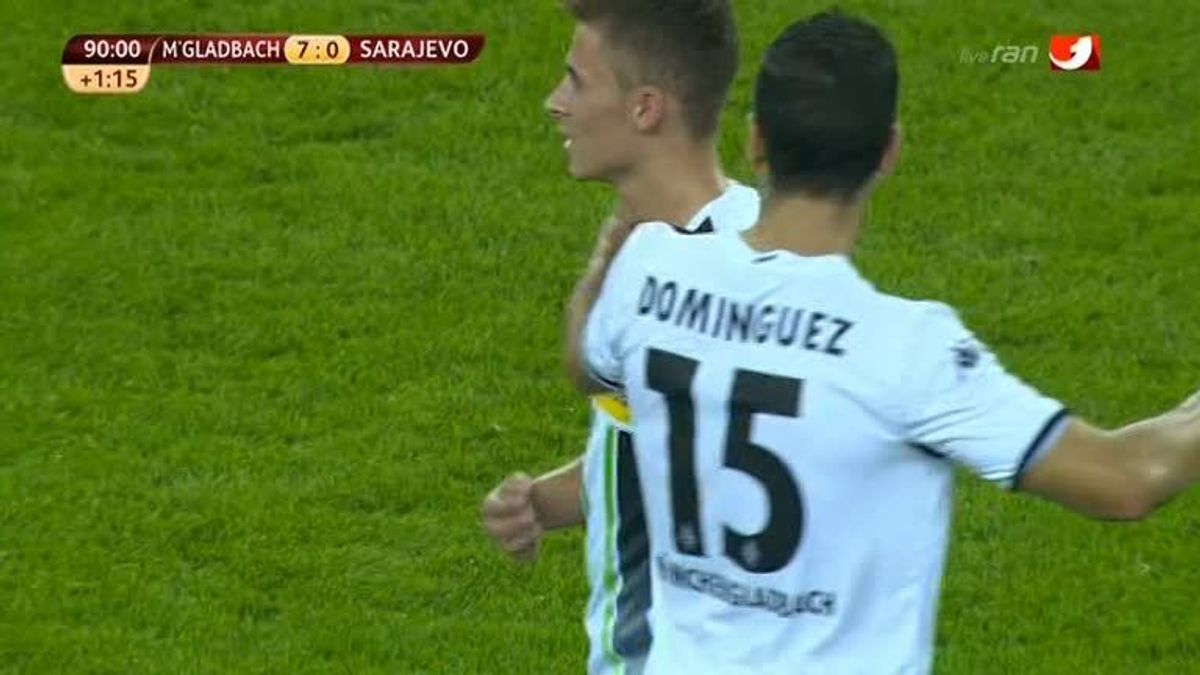 Gladbach - Sarajevo: Tore