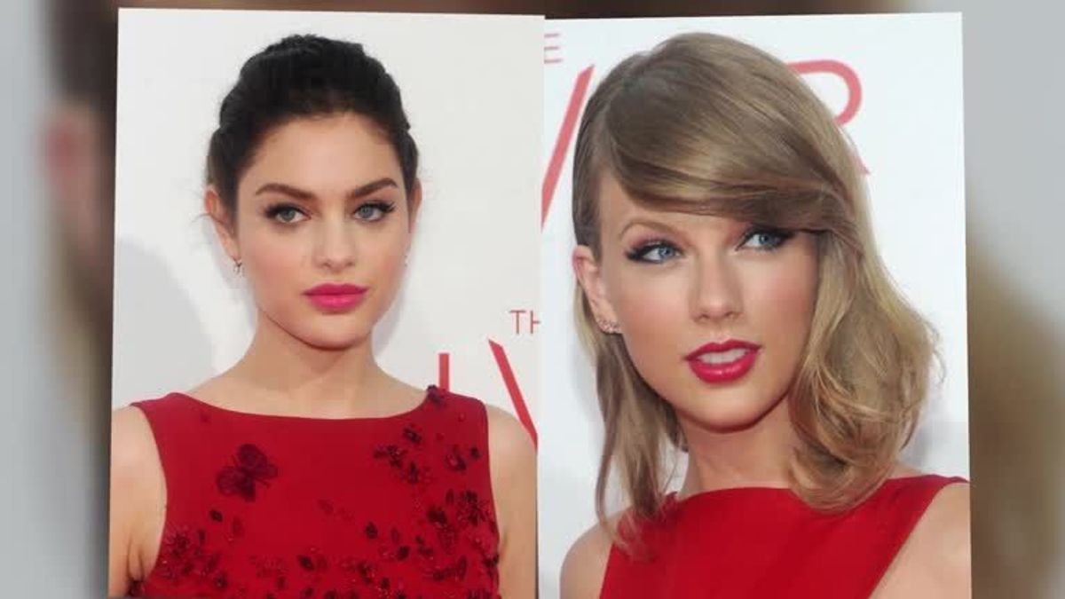Taylor Swift und Katie Holmes auf dem Roten Teppich